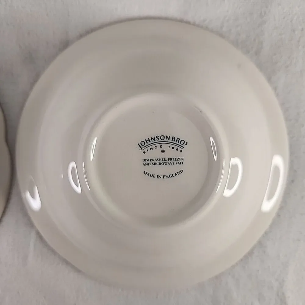 China Johnson Bros Deningh Castle Pink 6